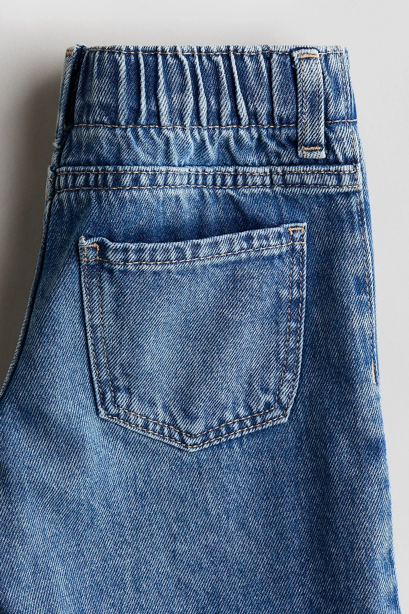 Loose-Fit Wide-Leg Jeans