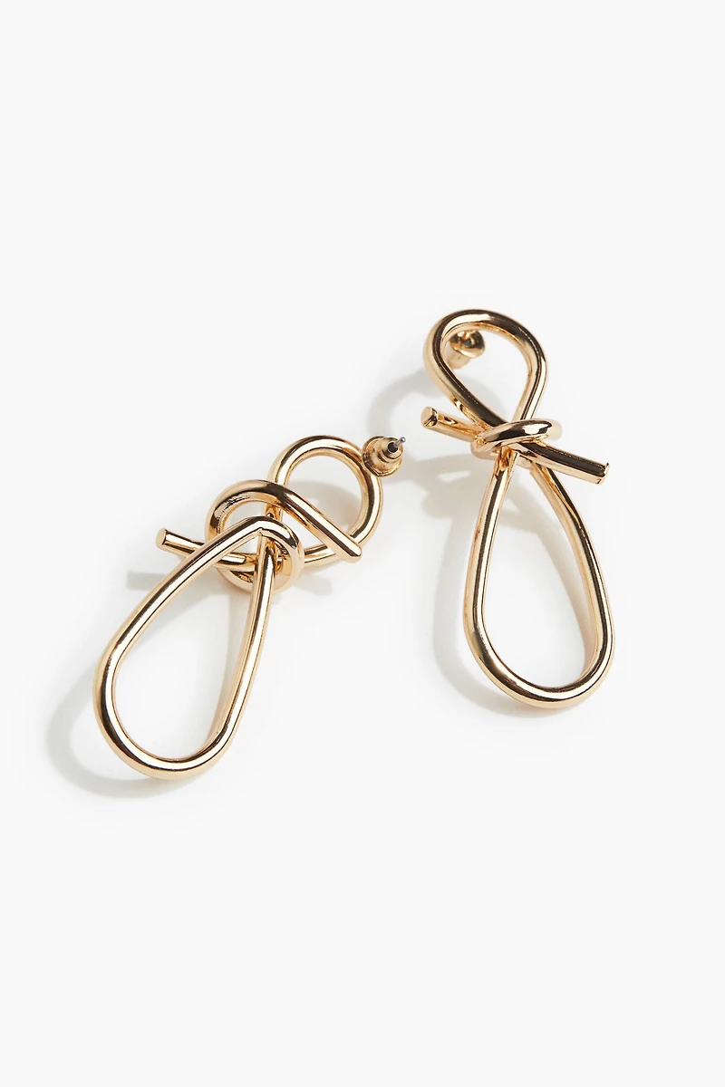 Boucles d'oreilles façon boucles