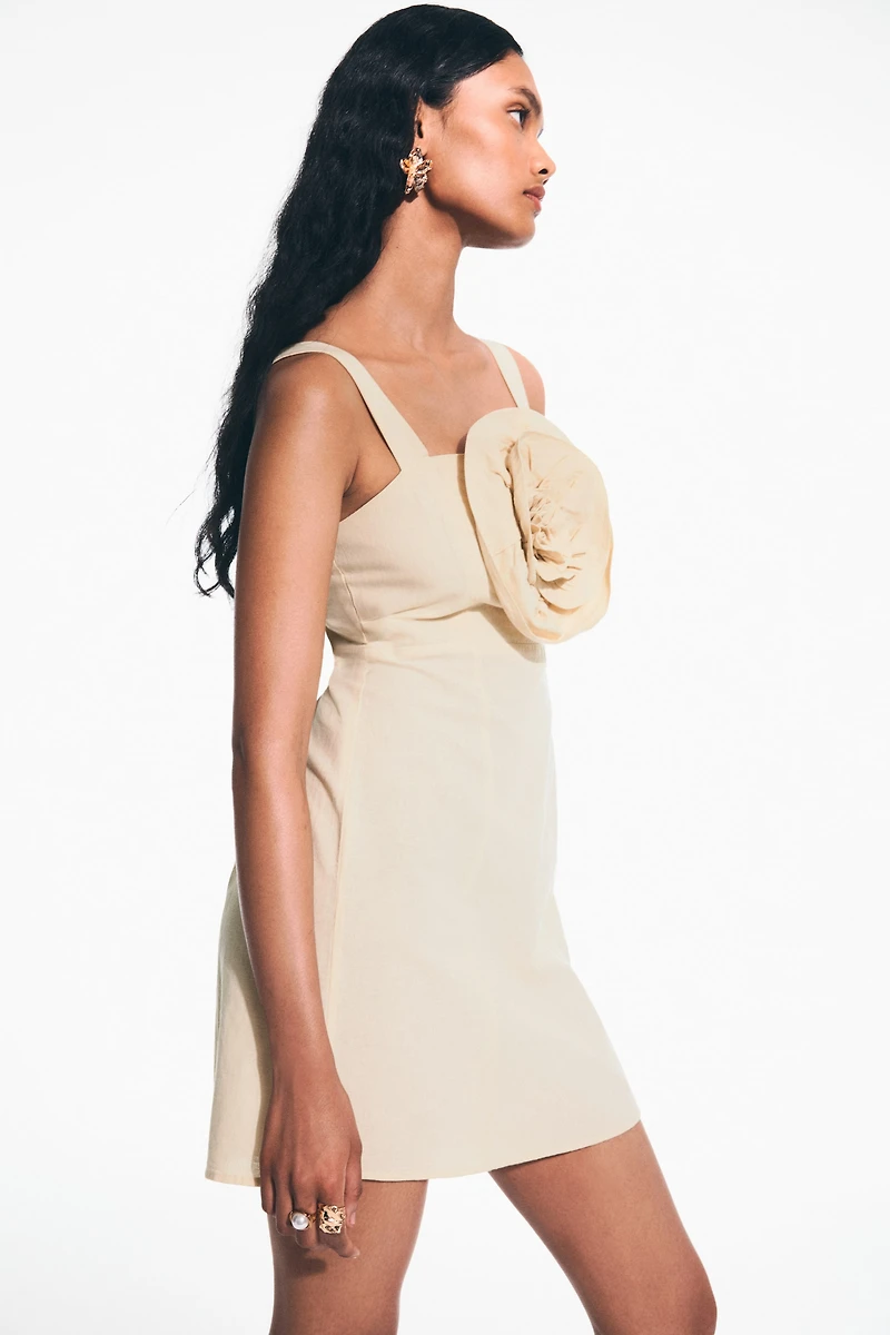 Appliquéd Dress