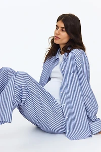 MAMA Pantalon à cordon en coton