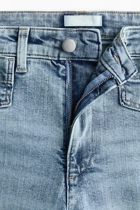 Wide High Waist Ankle Jeans