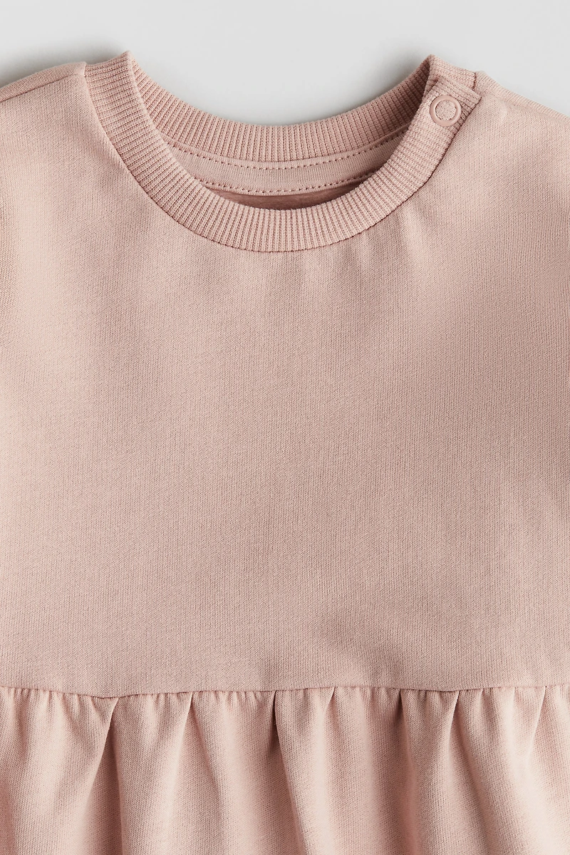 Cotton Sweatshirt Dress