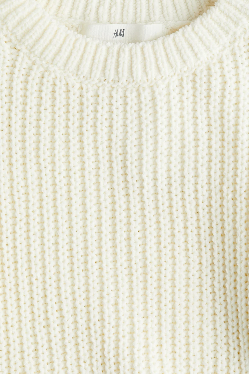 Chenille-Knit Sweater