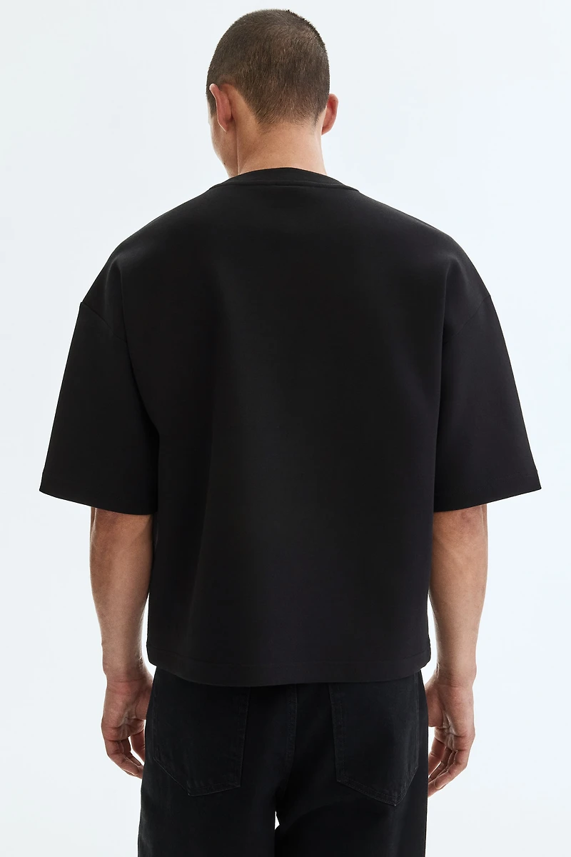 Oversized-Fit Scuba T-Shirt