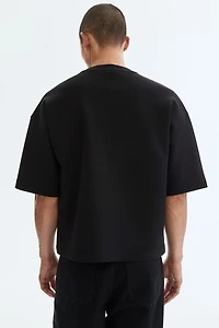Oversized-Fit Scuba T-Shirt