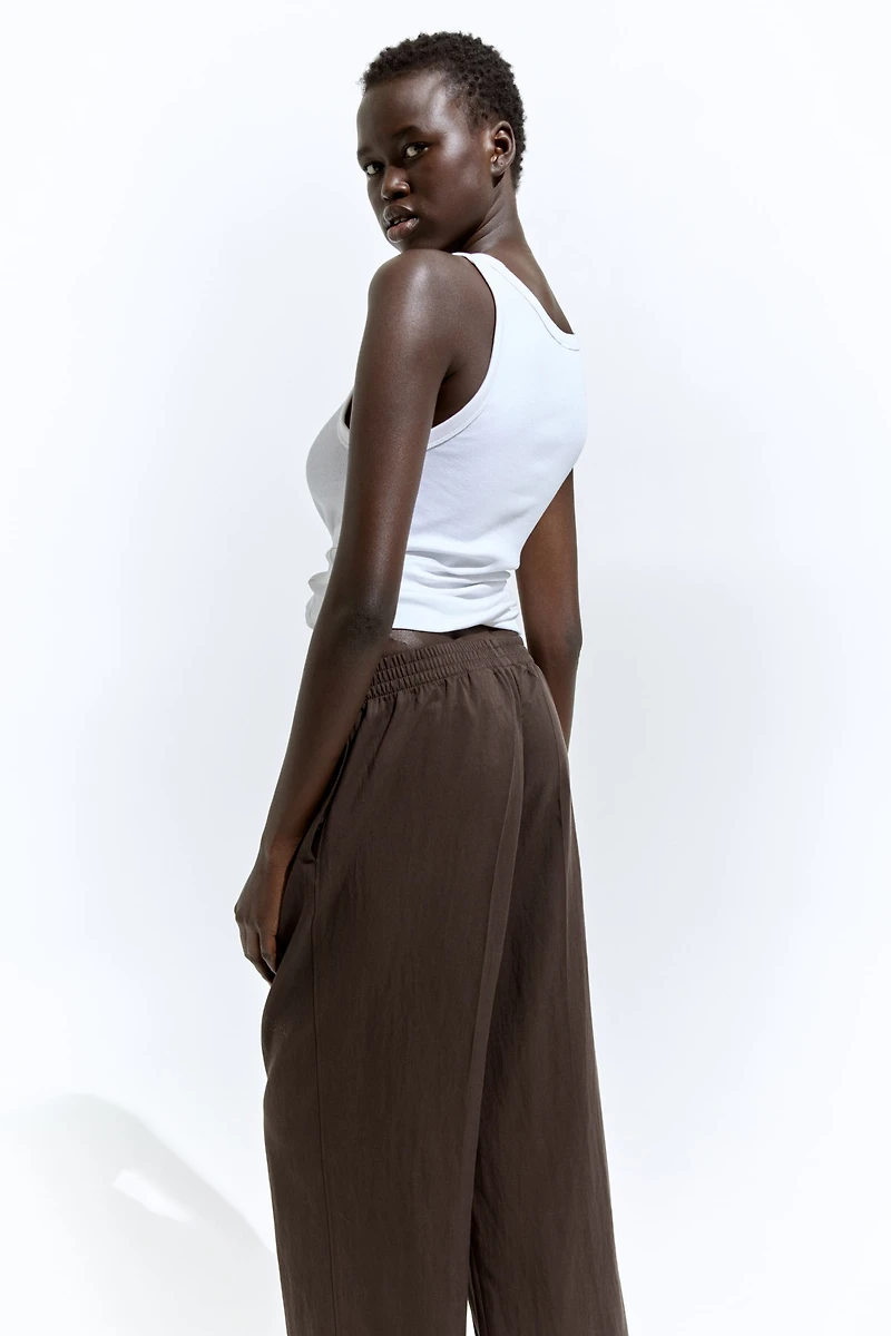 Pull-On Twill Pants