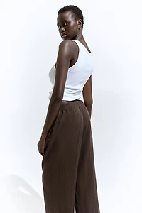 Pull-On Twill Pants