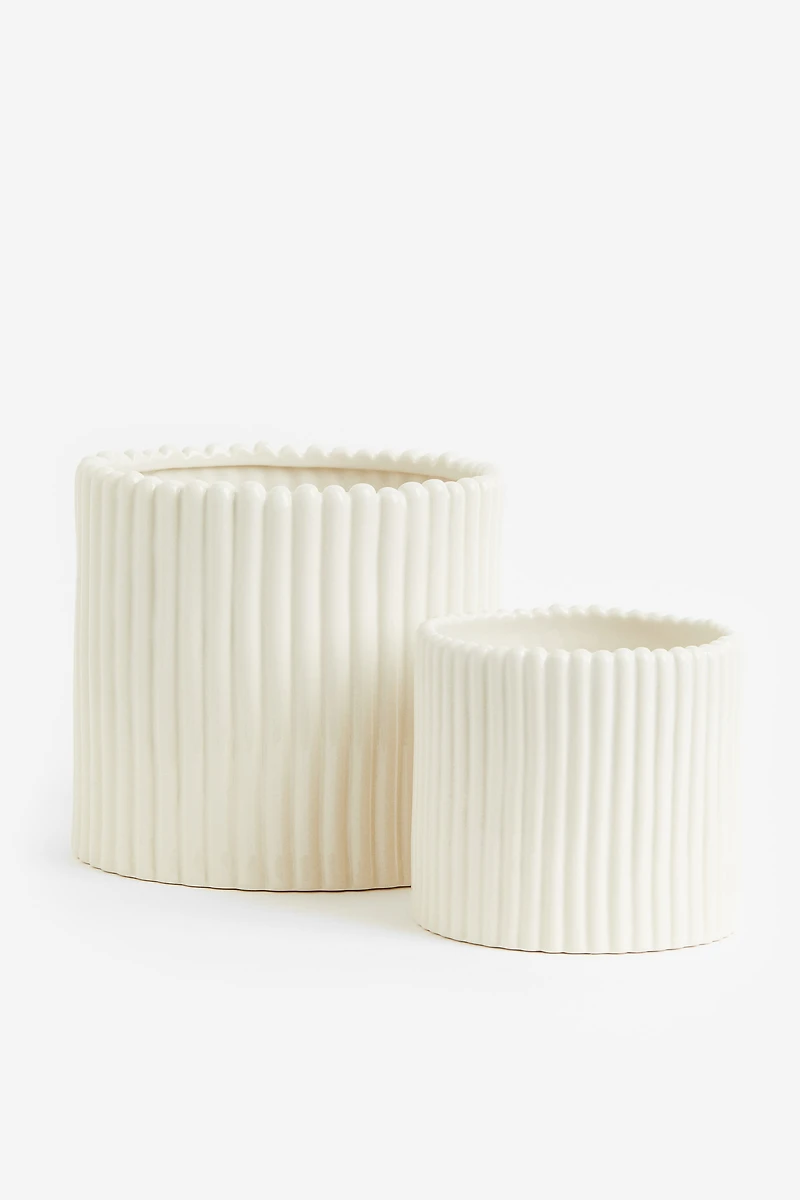 Stoneware Plant Pot