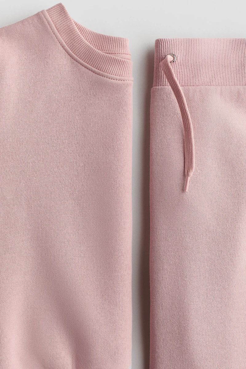 2-Piece Brushed-Inside Sweatsuit