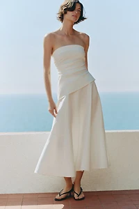 Asymmetric Bandeau Top