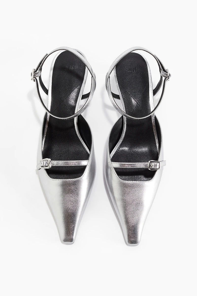 Pointed Heeled Sandals