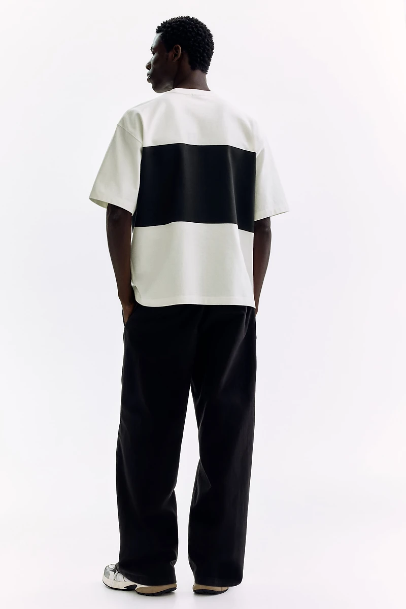 T-shirt imprimé grande taille