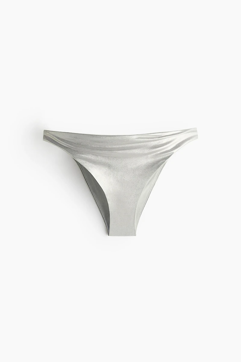 Culotte de bikini brillante