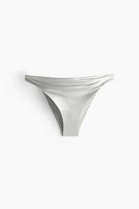 Culotte de bikini brillante