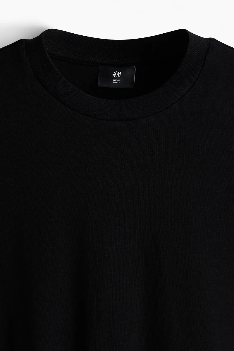 T-shirt ample en interlock