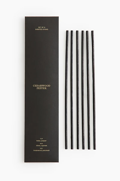 Lot de 6 bâtonnets parfumés