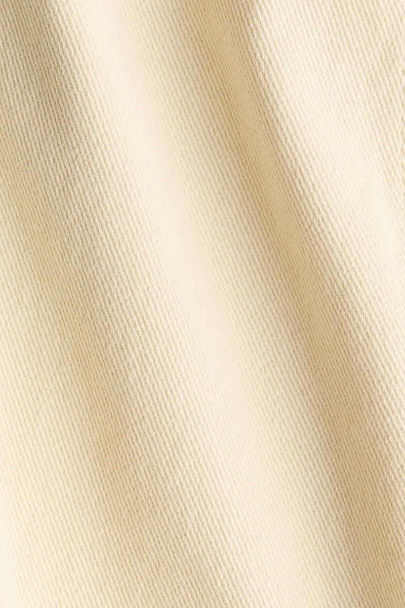 Flared Twill Pants