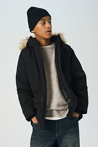 Water-Repellent Padded Parka