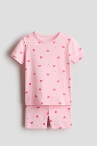 Snug Fit Printed Cotton Pajamas