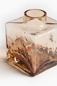 Textured-Glass Bud Vase