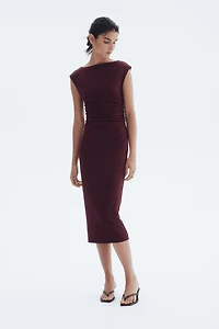 Cap-sleeved Dress