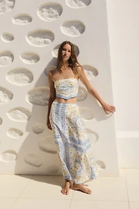 Tie-Back Bandeau Top