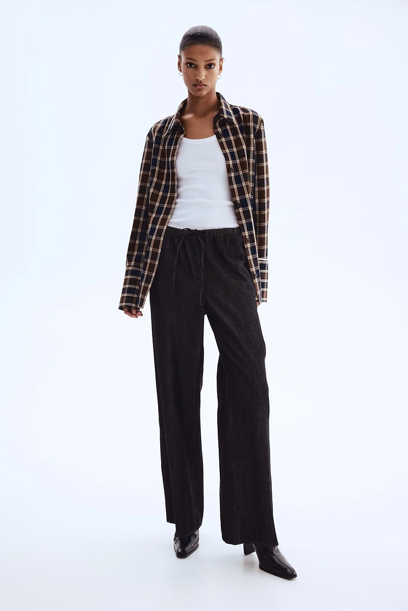 Pantalon en denim doux et léger