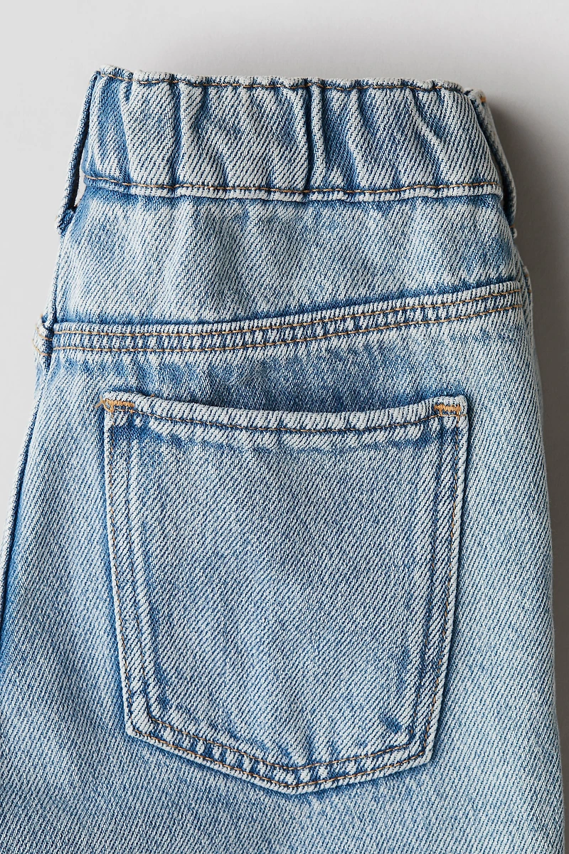 Jean effilé en coton mélangé