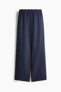 Linen-Blend Pants