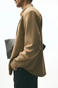 Chemise décontractée en sergé