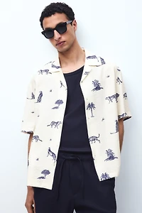 Relaxed-Fit Printed Resort Shirt