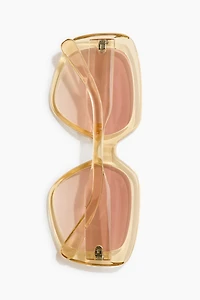 Lunettes de soleil carrées