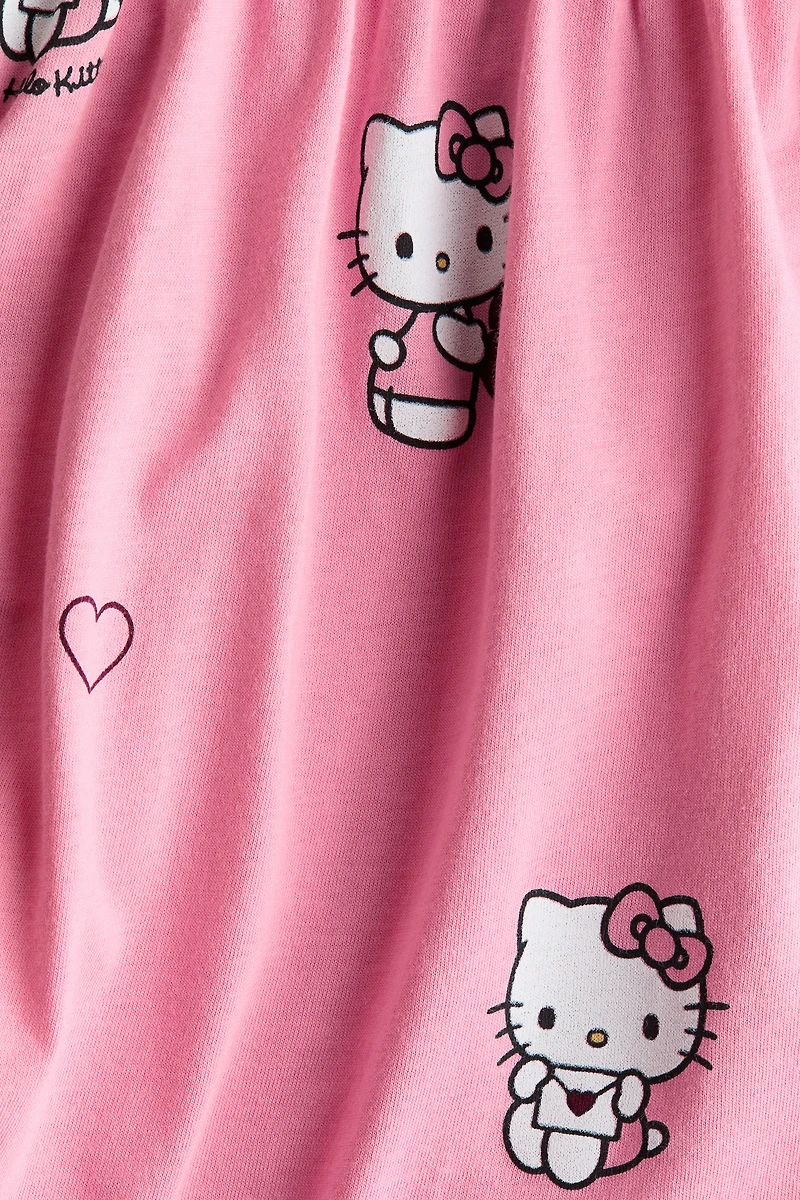 Printed Jersey Dress