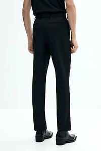 Slim-Fit Suit Pants