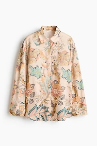 Oversized Linen Shirt