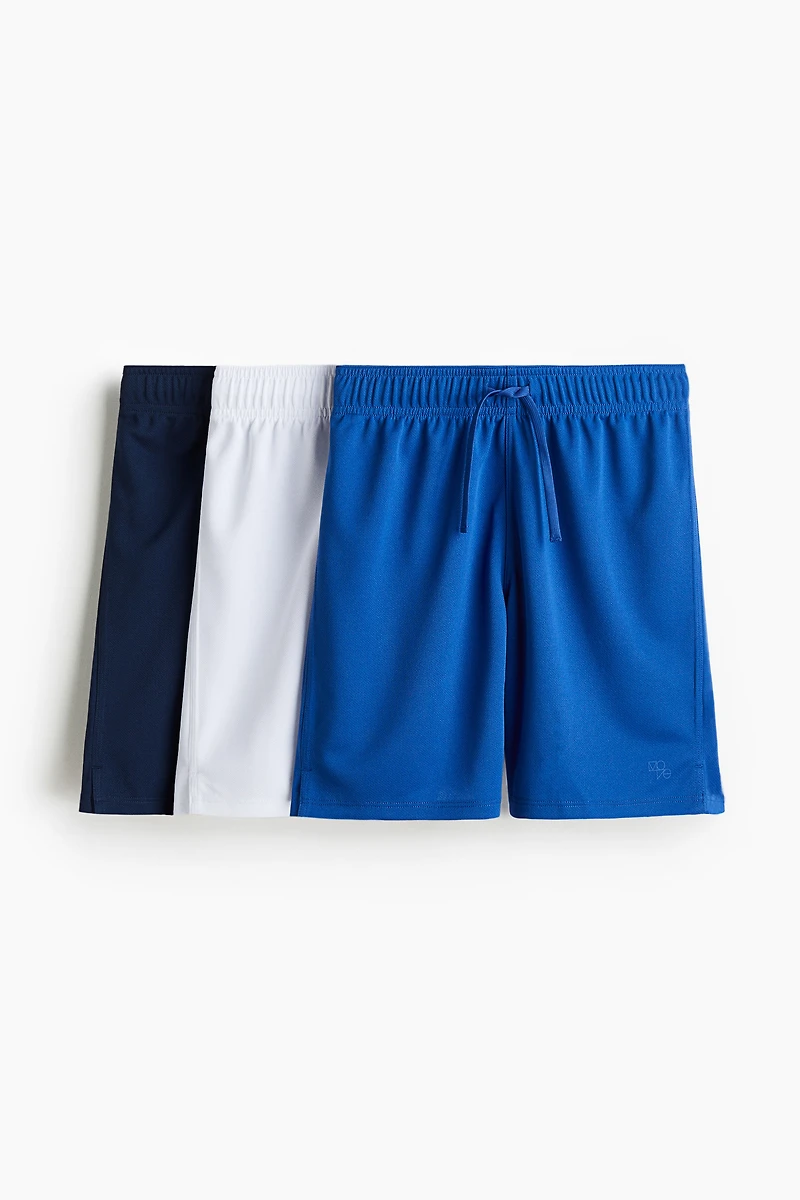 Lot de 3 shorts sport en filet DryMoveđ
Ș