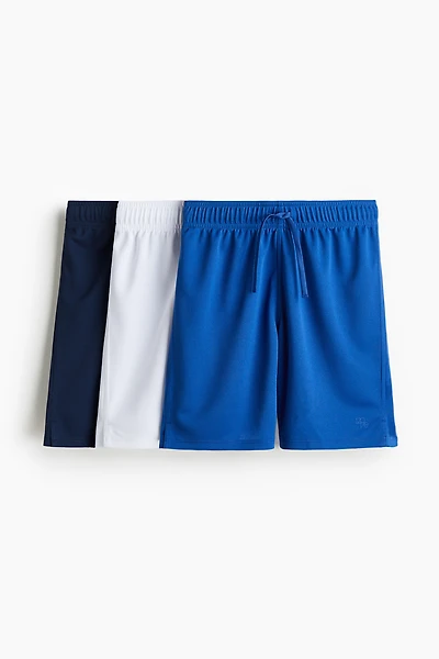 Lot de 3 shorts sport en filet DryMove🅪