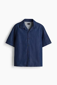 Regular-Fit Denim Resort Shirt