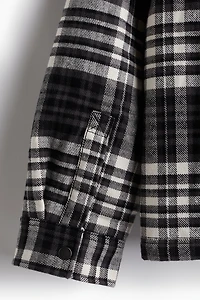 Surchemise ample en flanelle