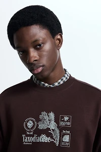 Chandail imprimé Coupe Flottante