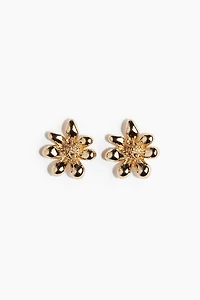 Flower-Shaped Earrings