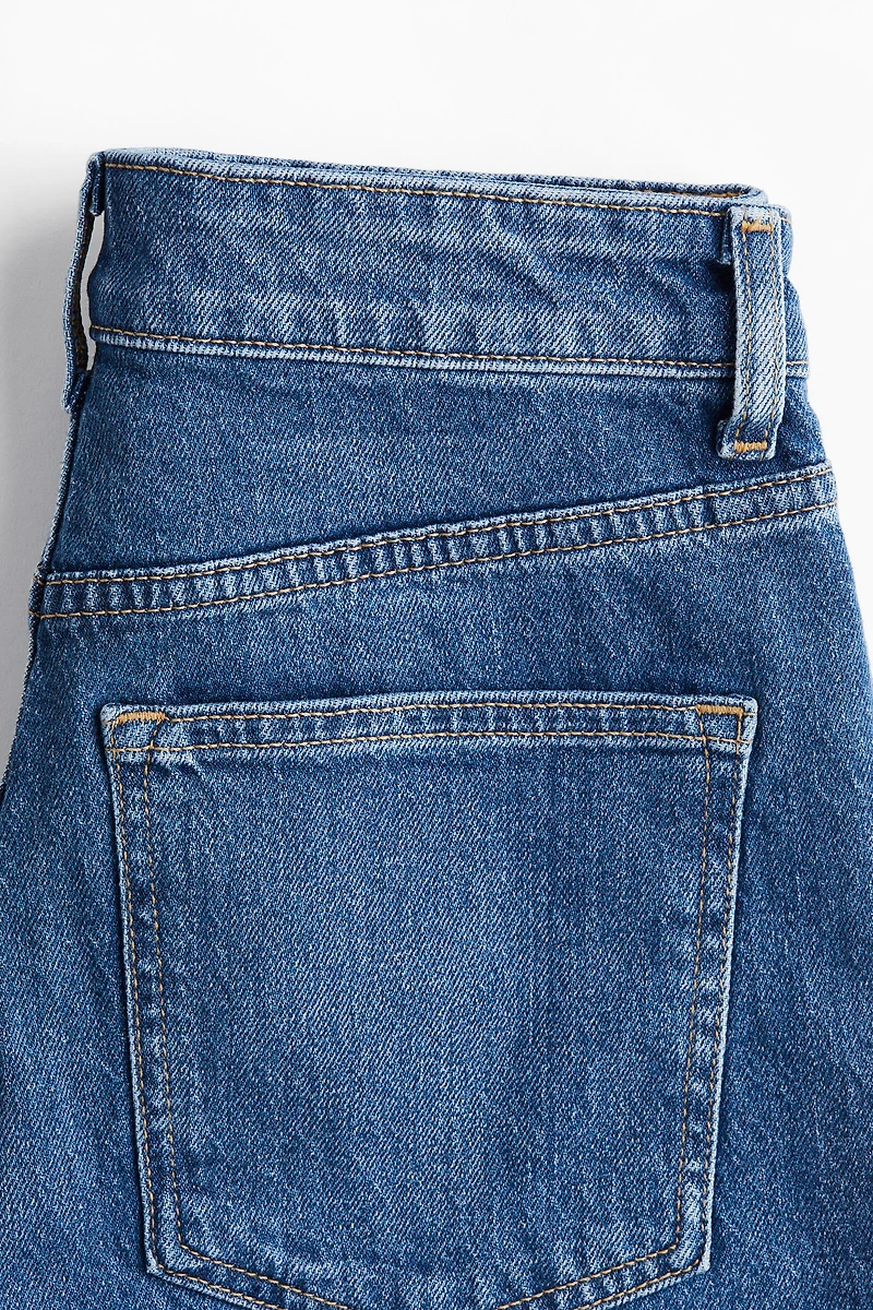 High Waist Denim Shorts