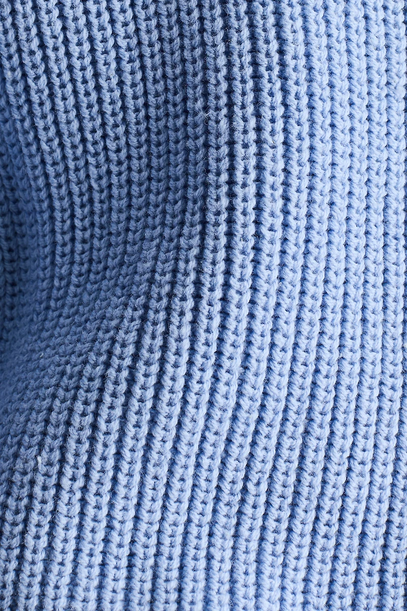 Rib-Knit Sweater