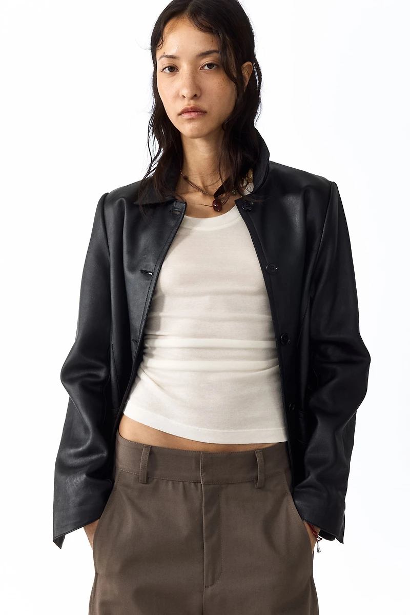 Scoop-Neck Pima Cotton T-Shirt