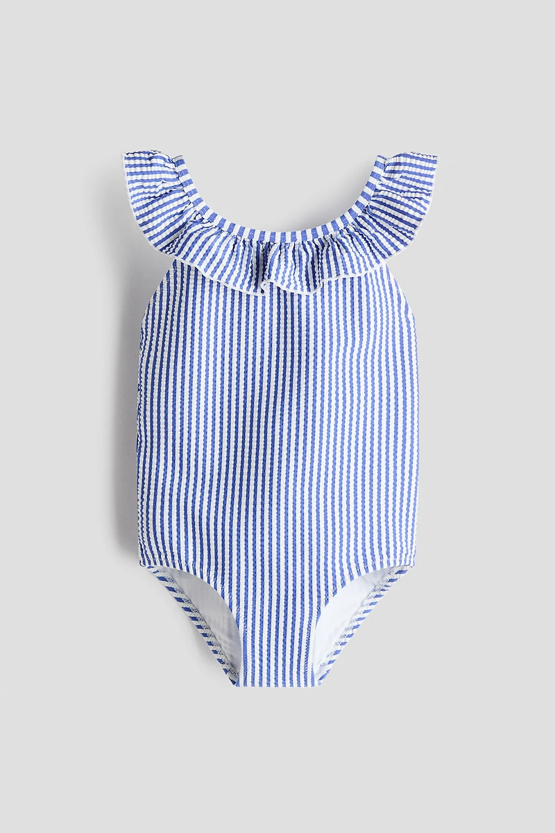 Ruffle-Trimmed Swimsuit