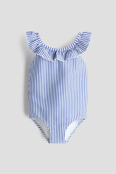 Ruffle-Trimmed Swimsuit