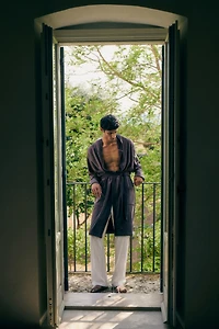 Velour Robe