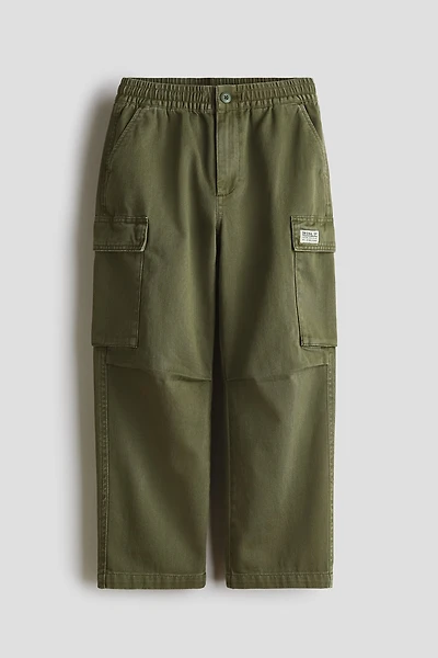 Pantalon cargo en coton
