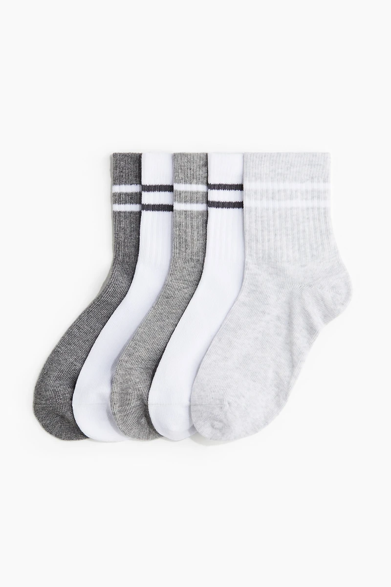 5-Pack Sports Socks with DryMove™