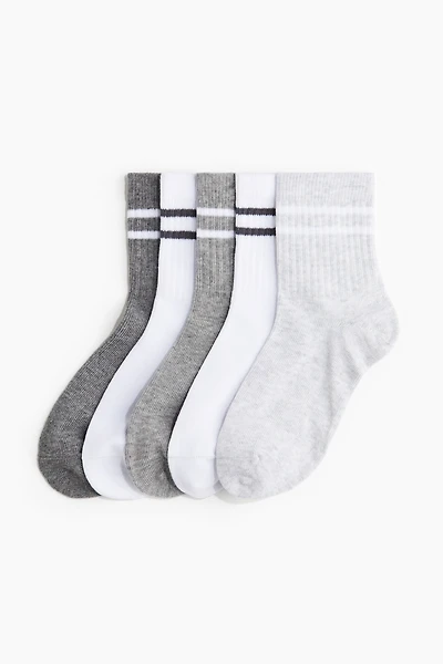 5-Pack Sports Socks with DryMove™